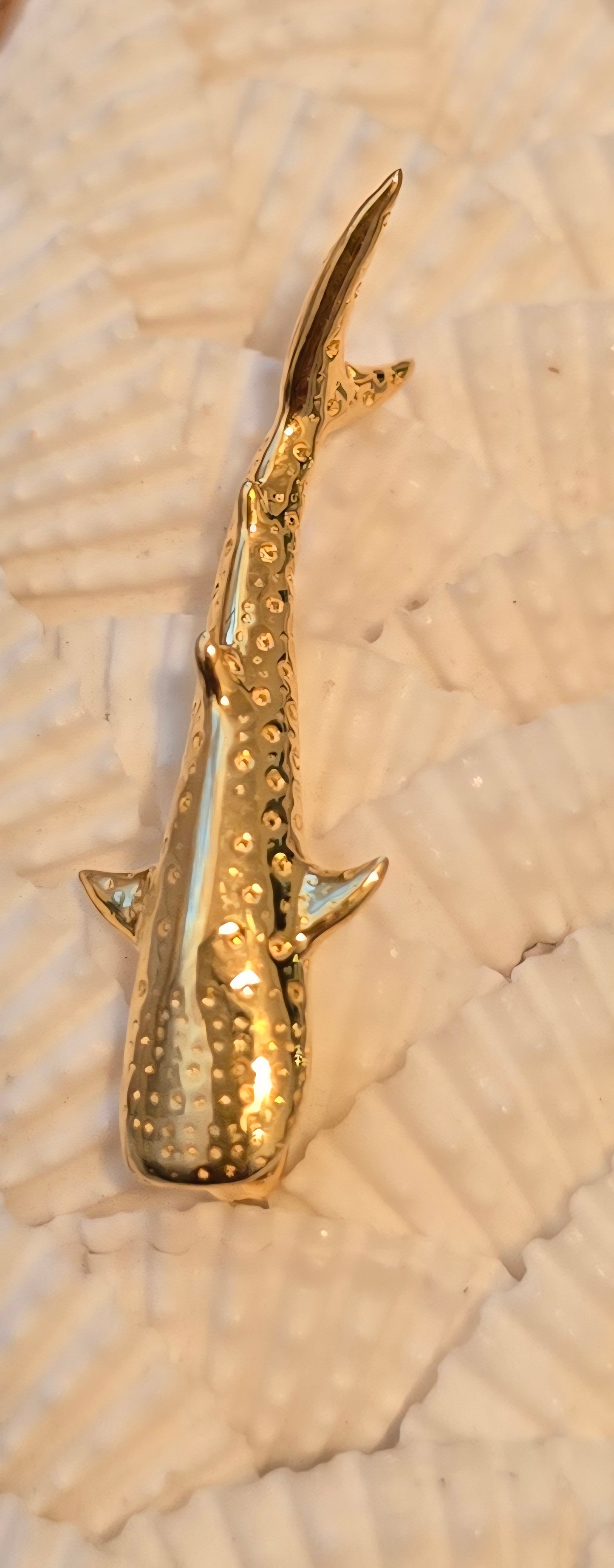 Ningaloo Whale Shark Gold Necklace