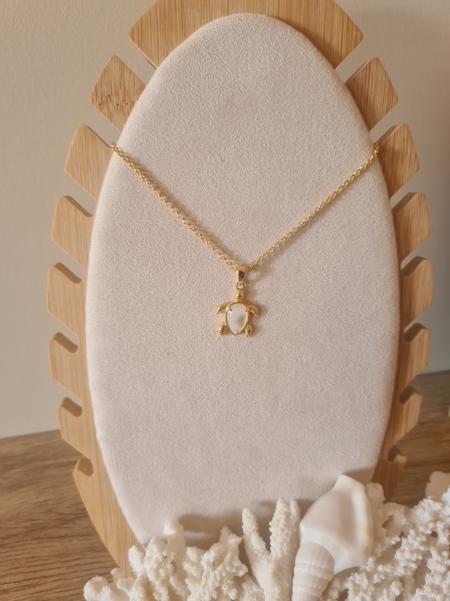 Ninglaoo Gold Turtle Necklace