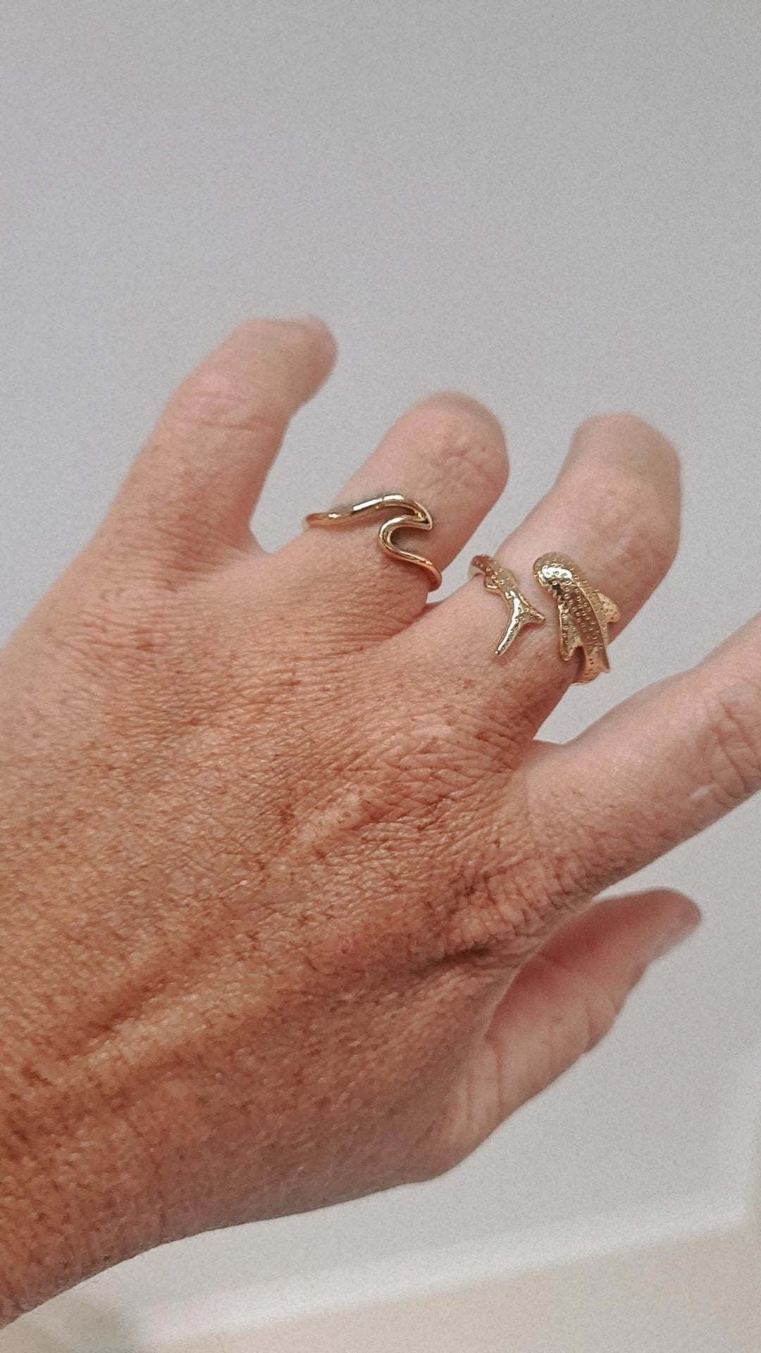 Ningaloo Gold Vermeil Whaleshark Ring