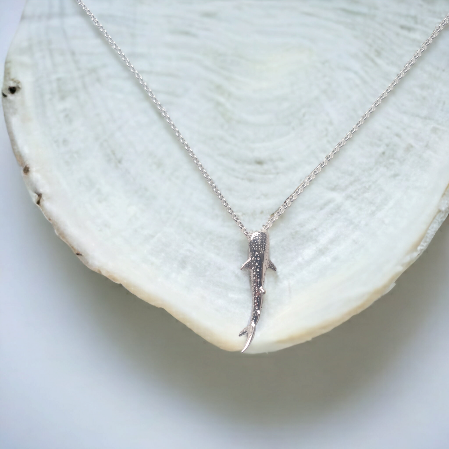 Ningaloo Whale Shark Sterling Silver Necklace