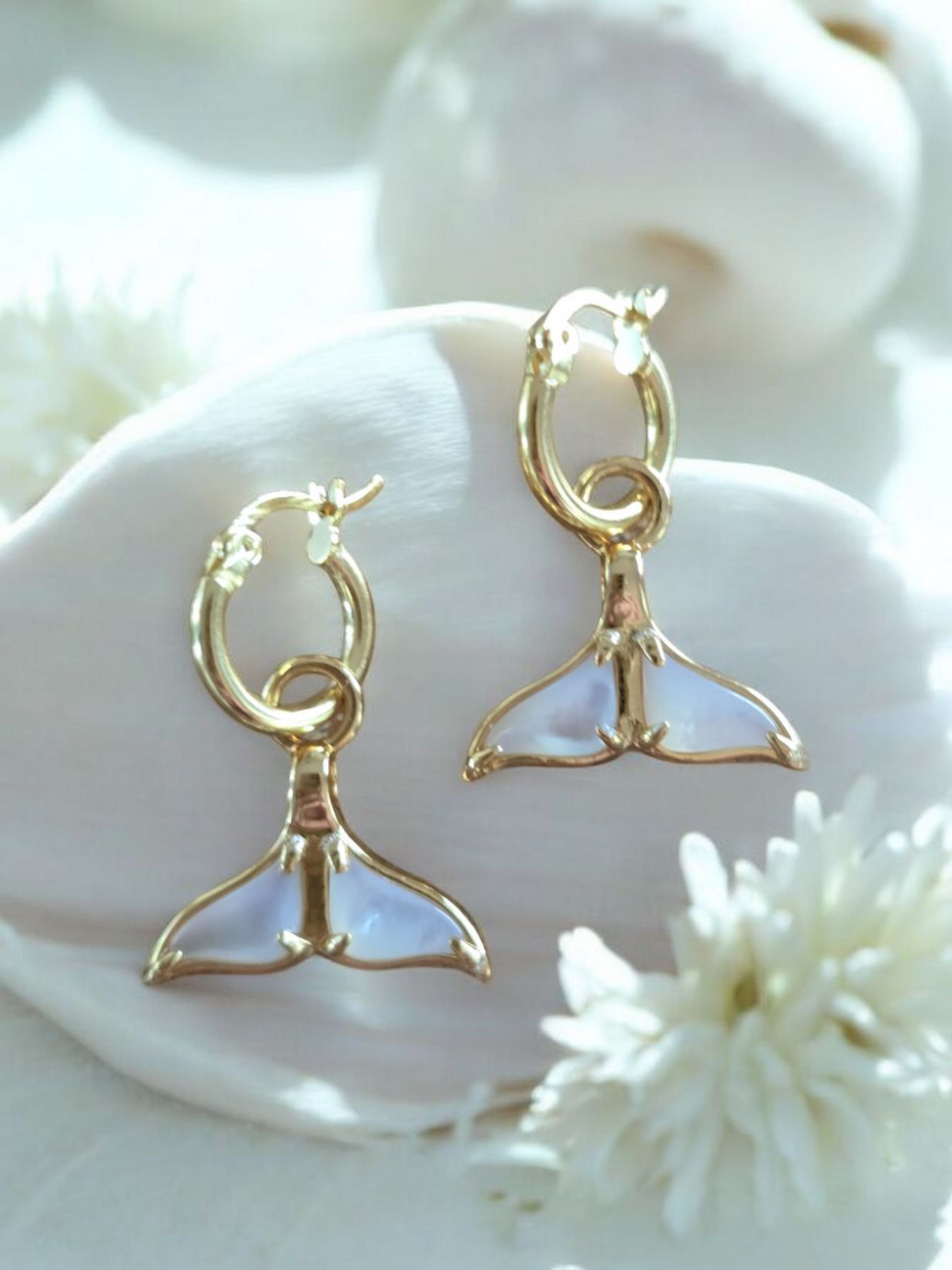 Ningaloo Whale Tail Earrings