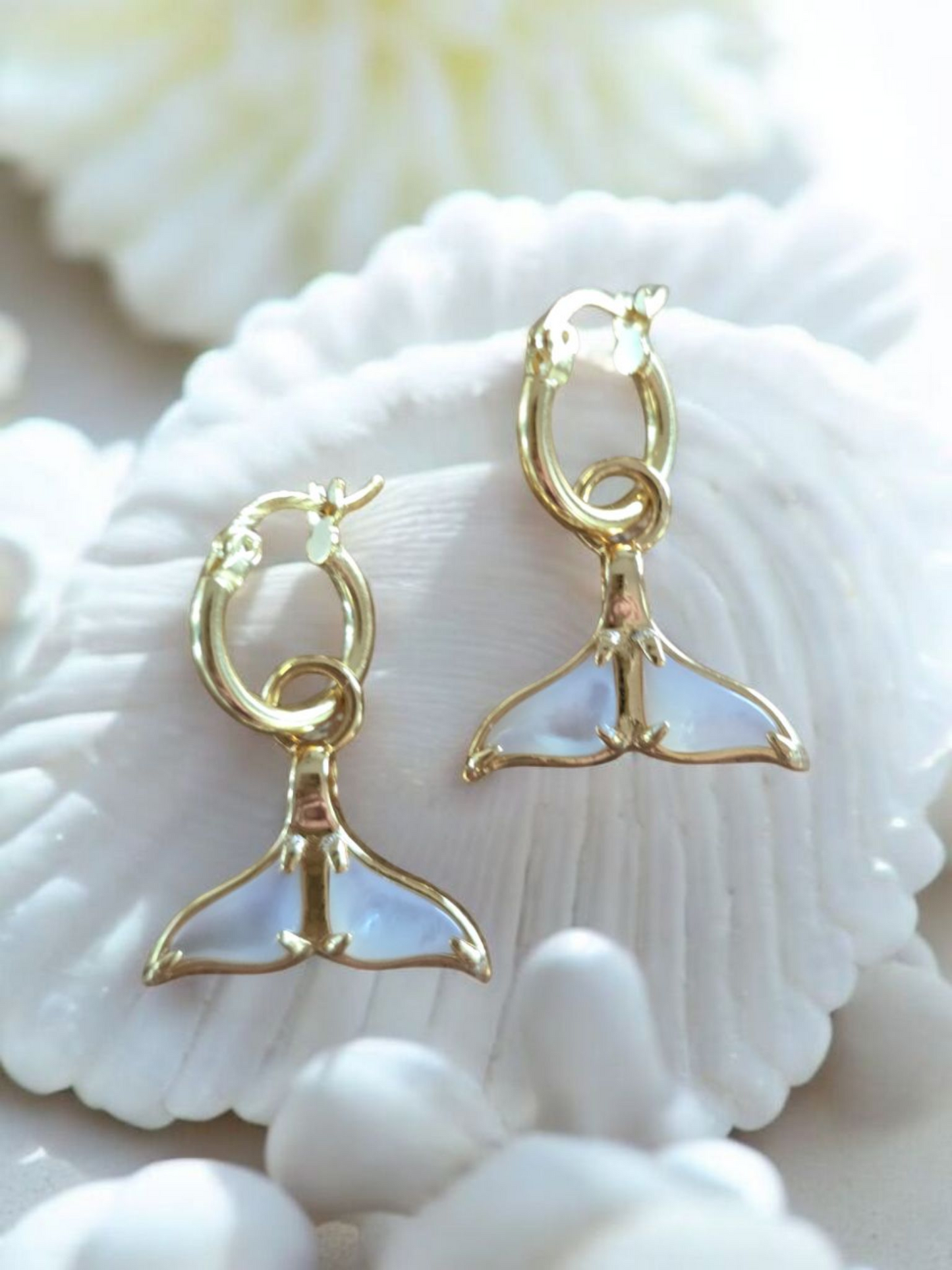 Ningaloo Whale Tail Earrings