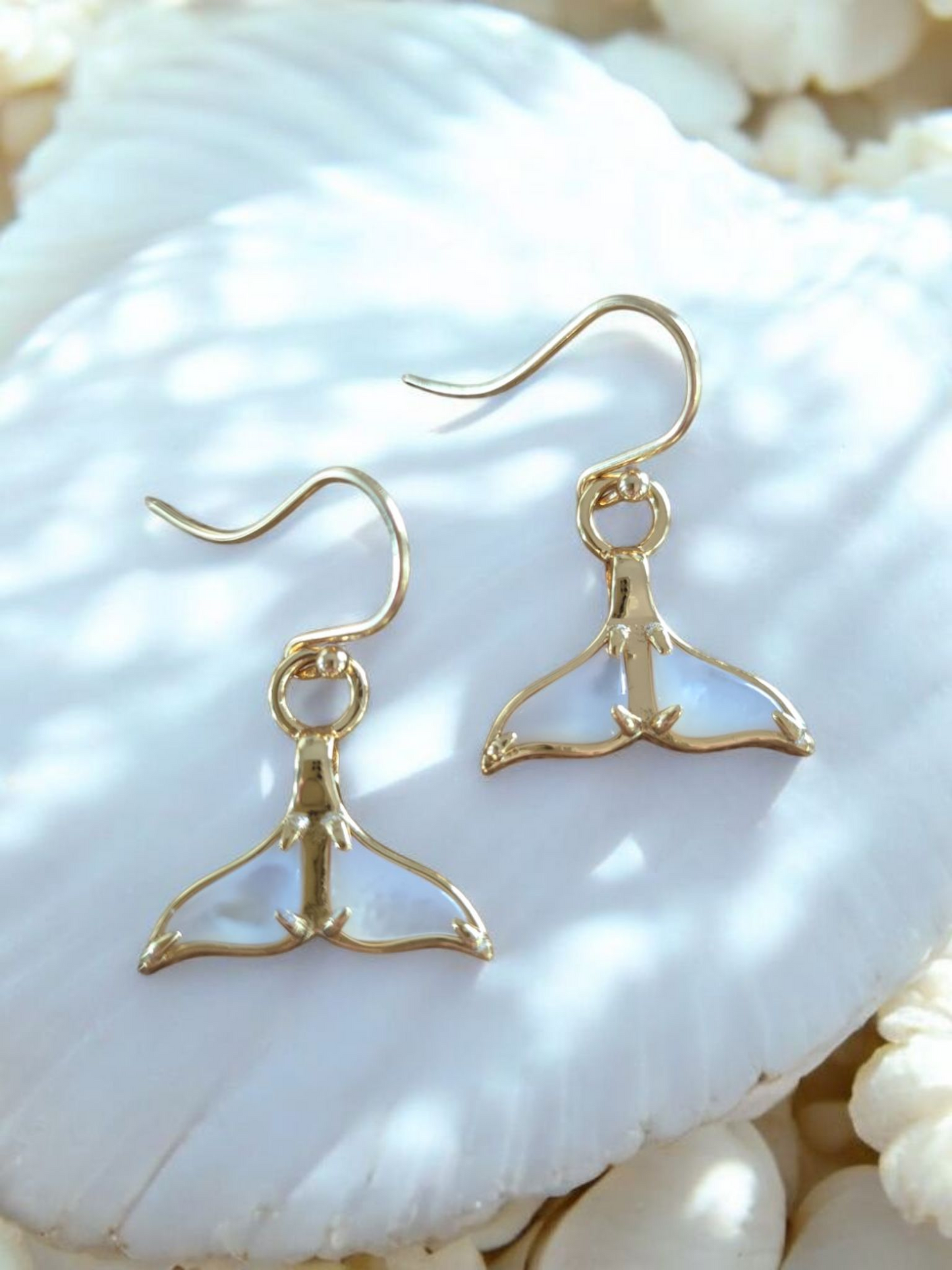 Ningaloo Whale Tail Earrings