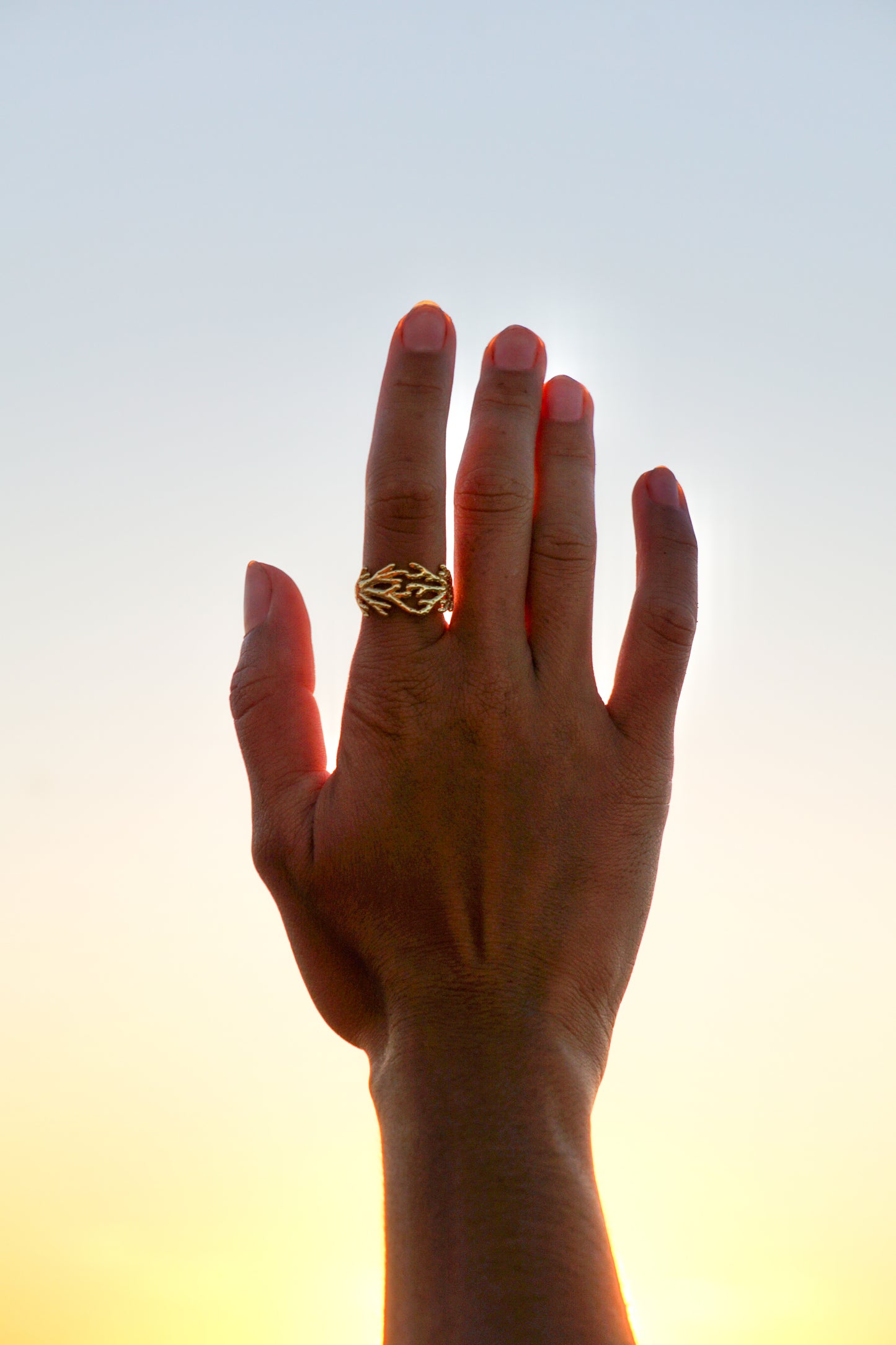 Coral Bay Dreaming Gold Ring