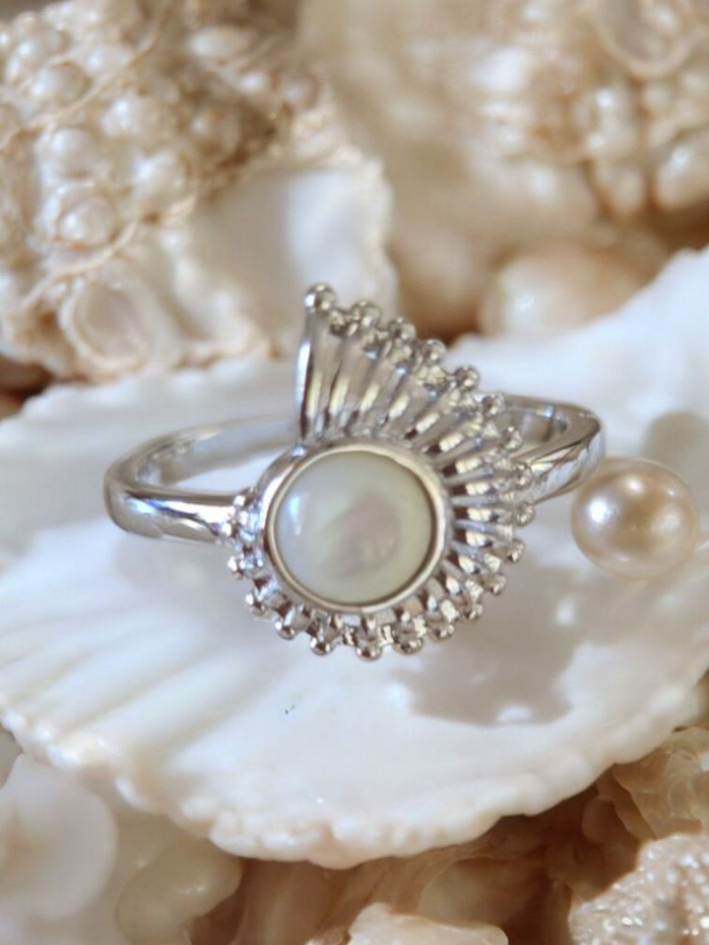 Nautilus Pearl of the Sea Ring