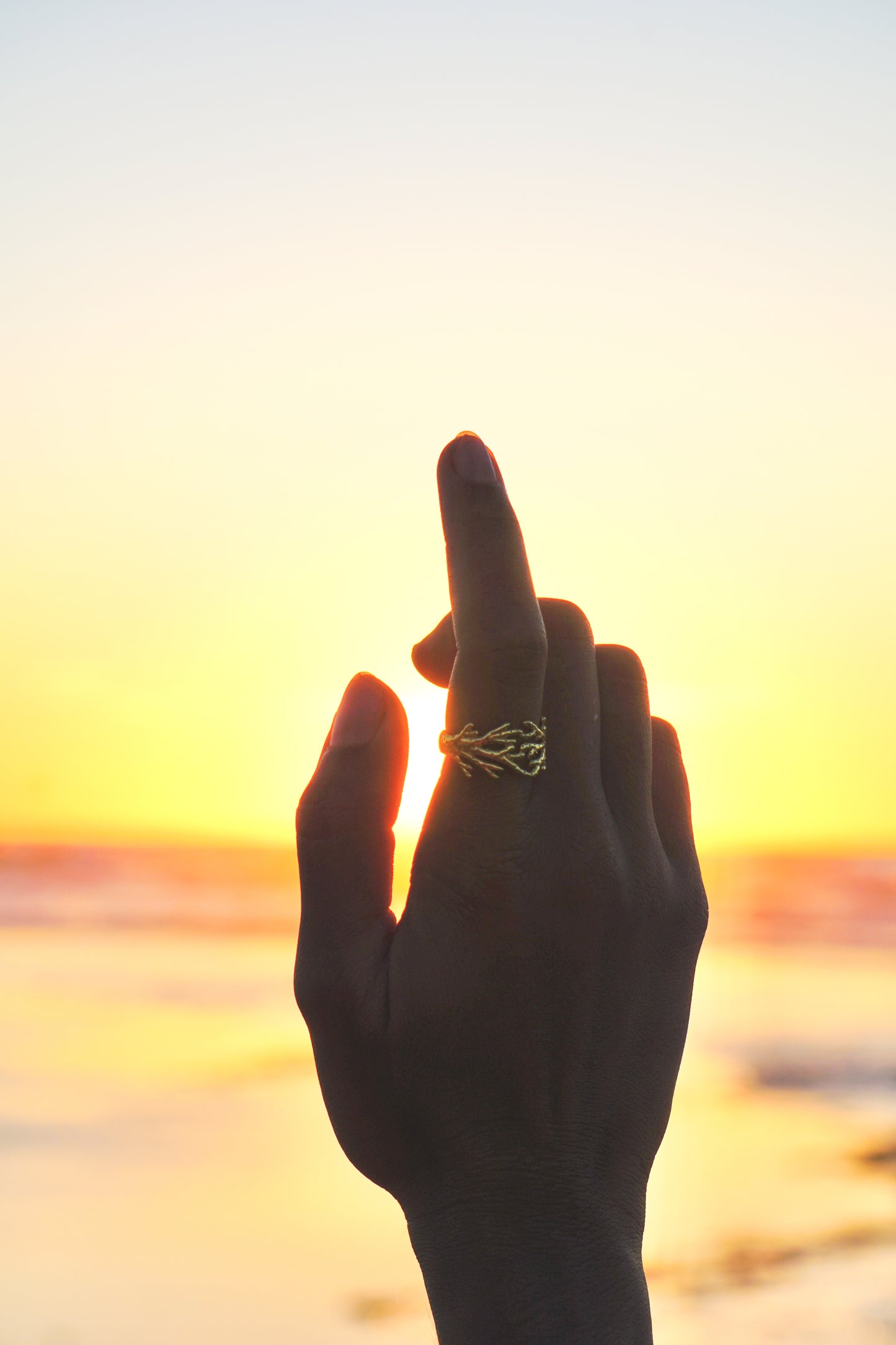 Coral Bay Dreaming Gold Ring