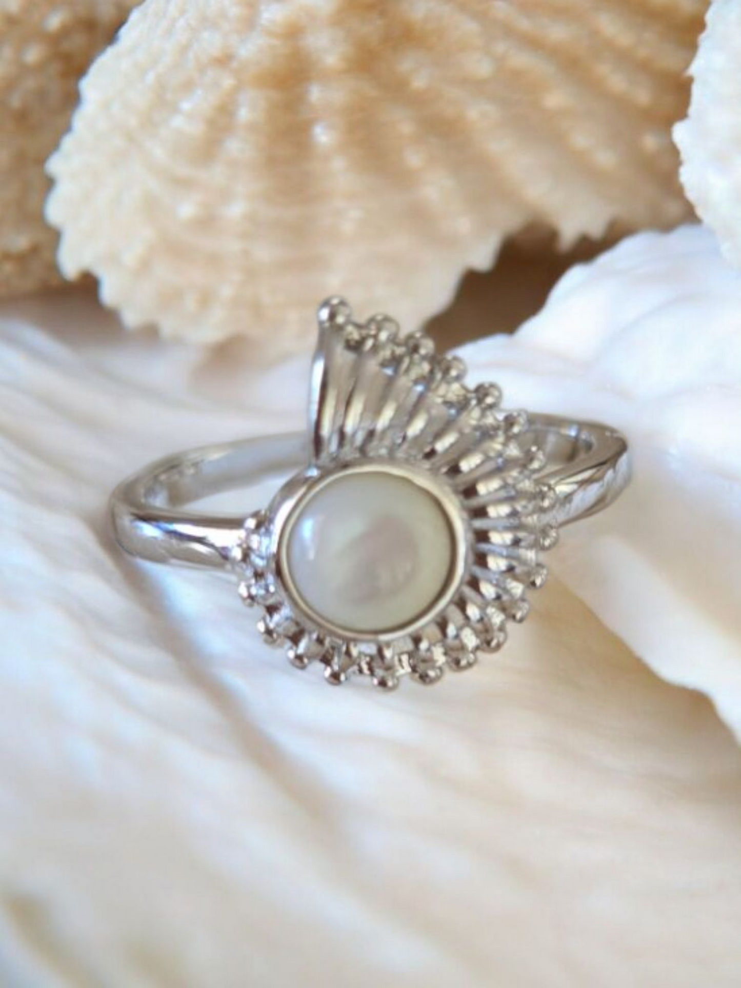 Nautilus Pearl of the Sea Ring
