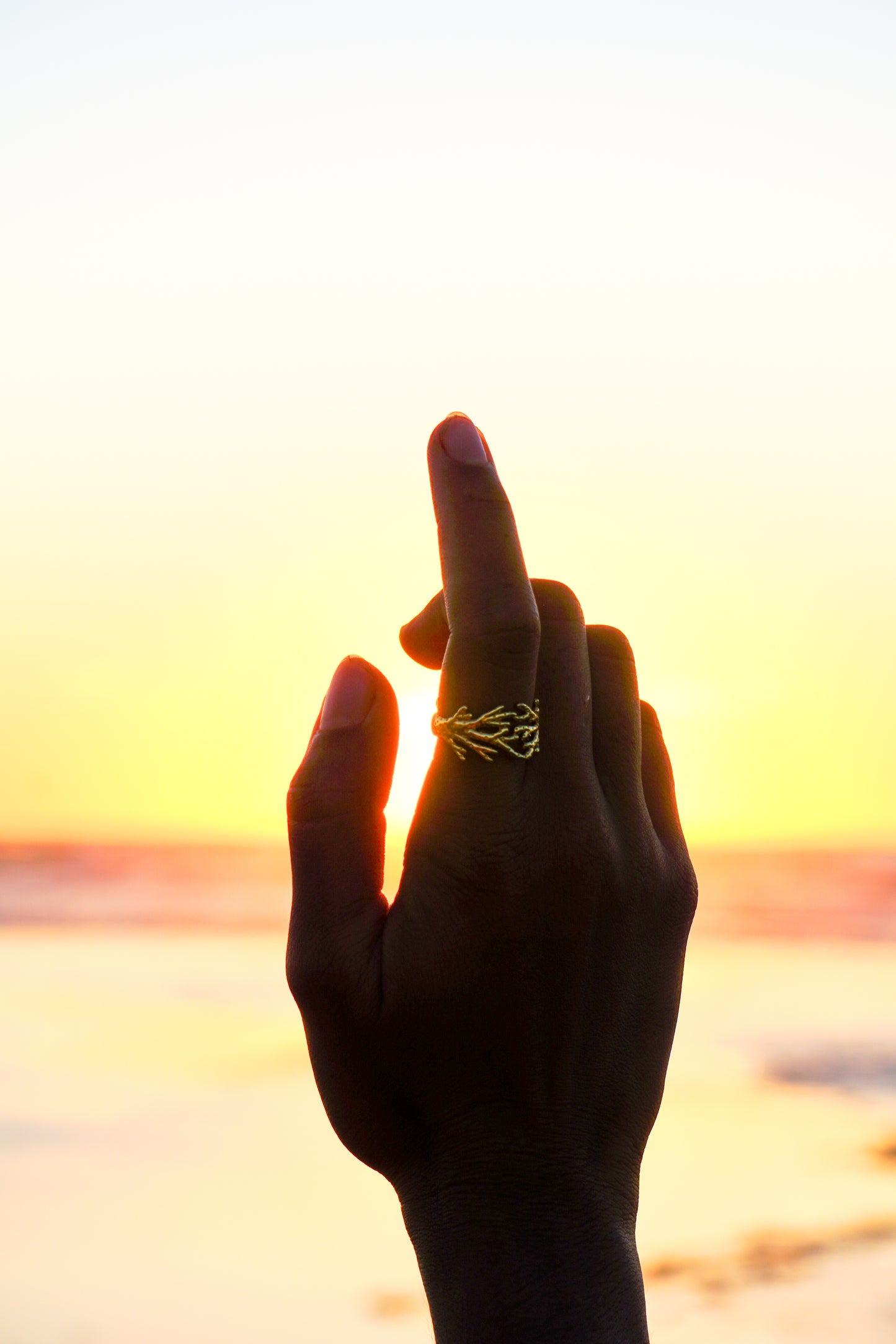 Coral Bay Dreaming Gold Ring