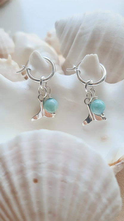 Ningaloo Whales Larimar Collection