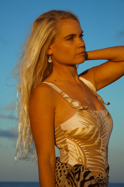 Coral Bay Earrings Gold
