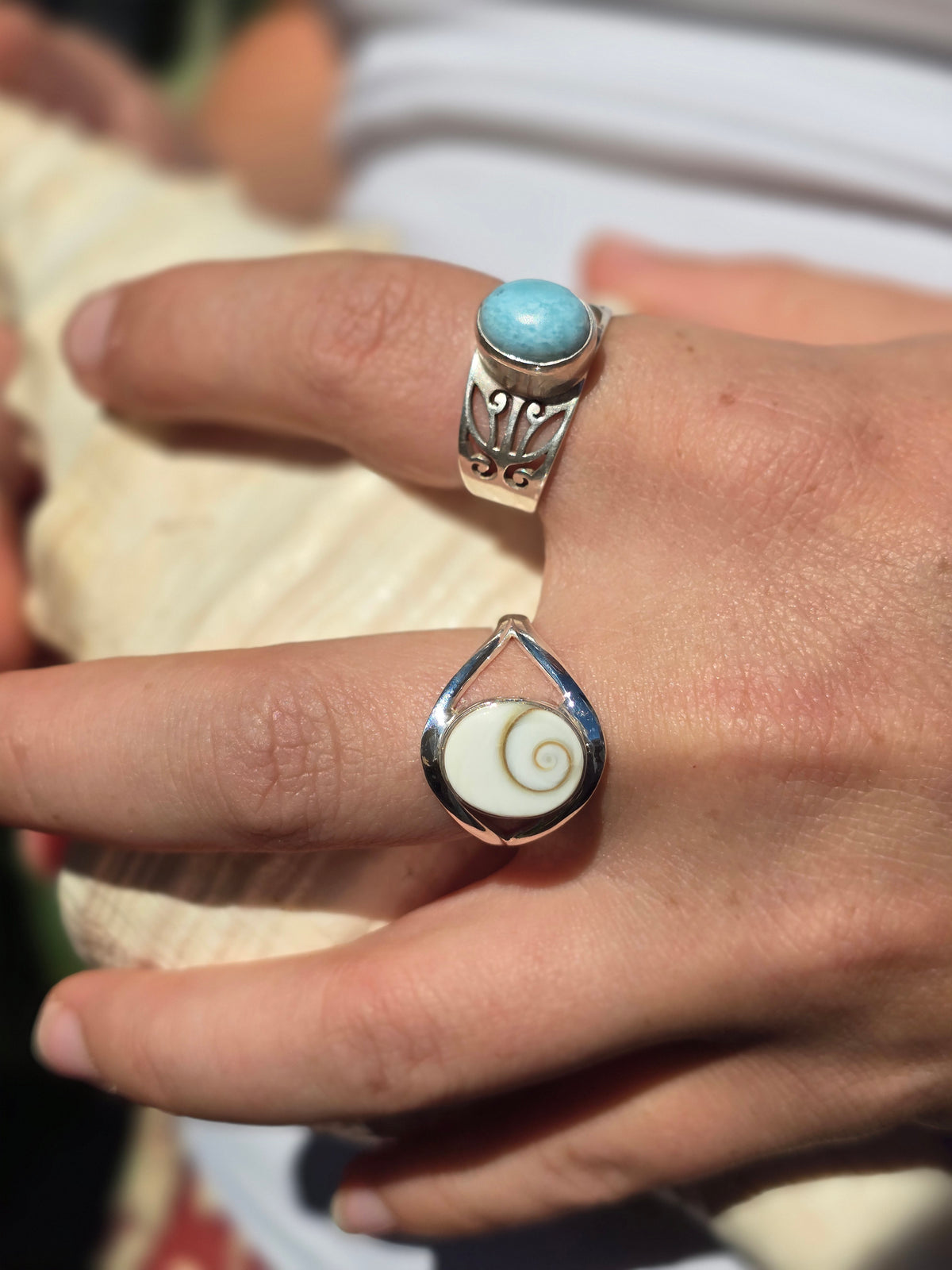 Ningaloo Sea Swirl Ring