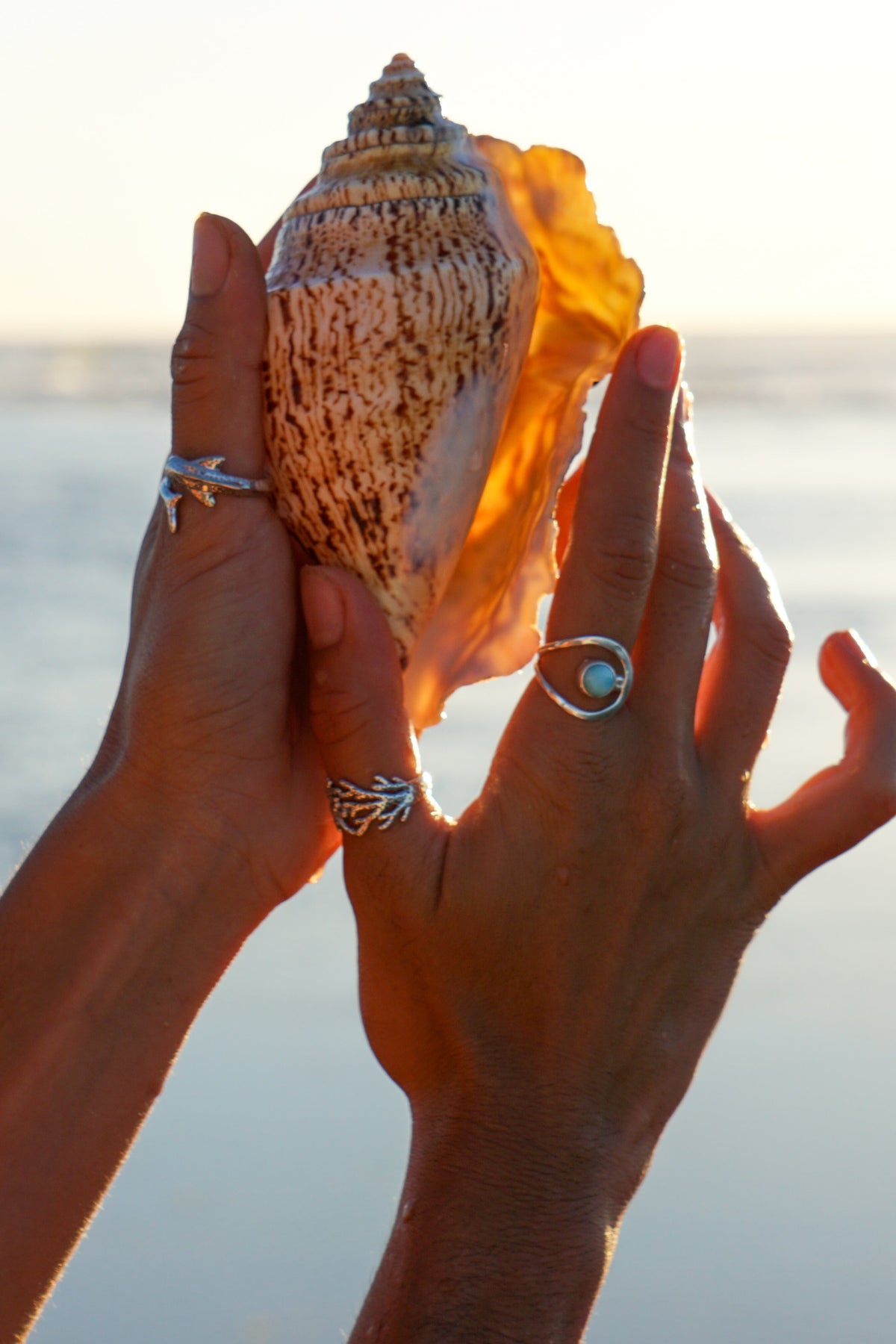 Blue Crush Larimar ring