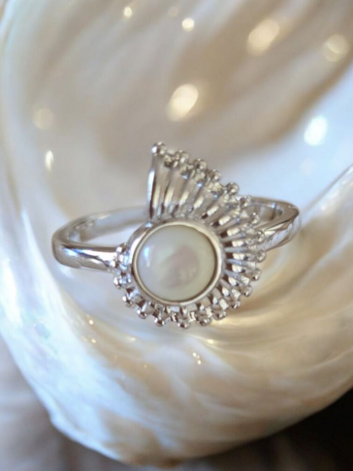 Nautilus Pearl of the Sea Ring