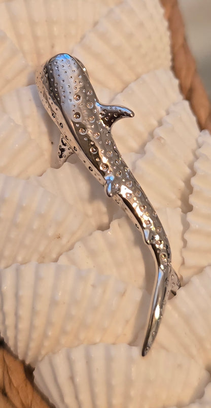 Ningaloo Whale Shark Sterling Silver Necklace