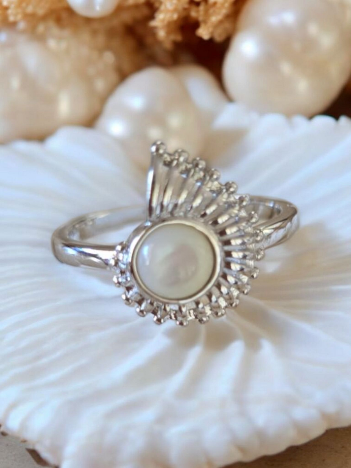 Nautilus Pearl of the Sea Ring