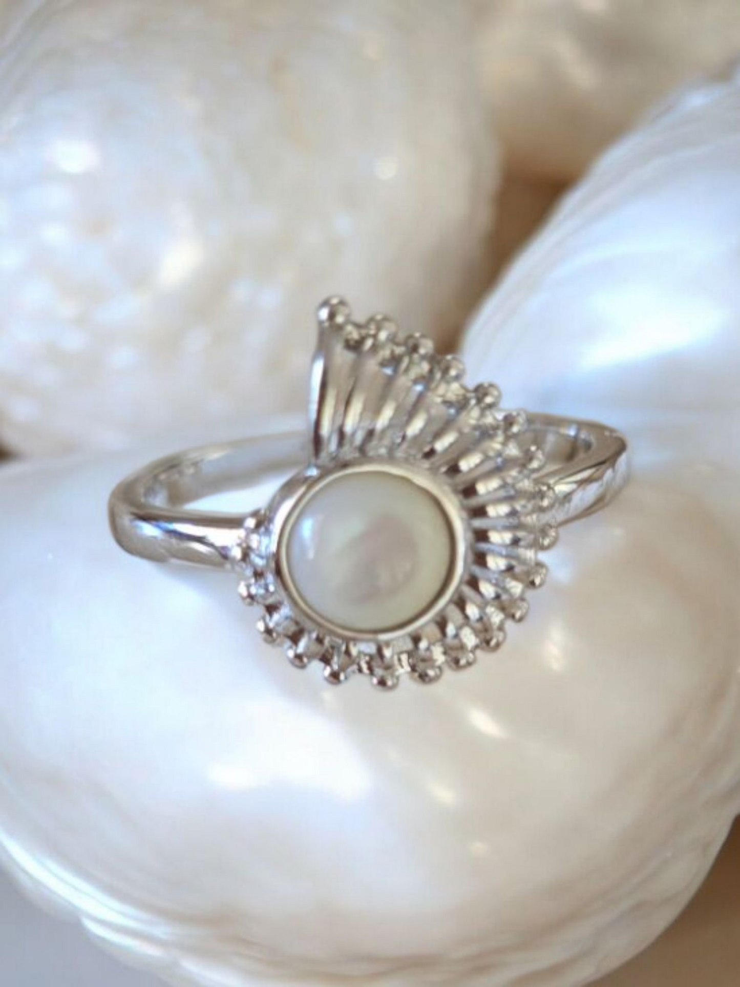 Nautilus Pearl of the Sea Ring